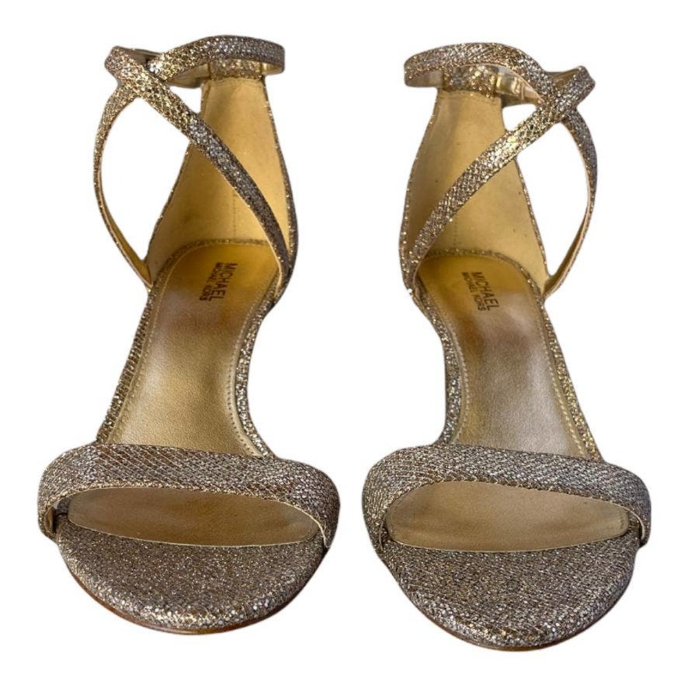 👡⚡NEW IN BOX⚡👡 Michael Kors Sand Heels - Picture 3 of 8